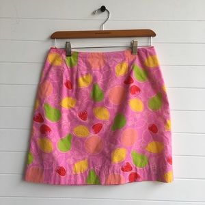 [Lilly Pulitzer] Fruit Bright Lemon Pear Orange